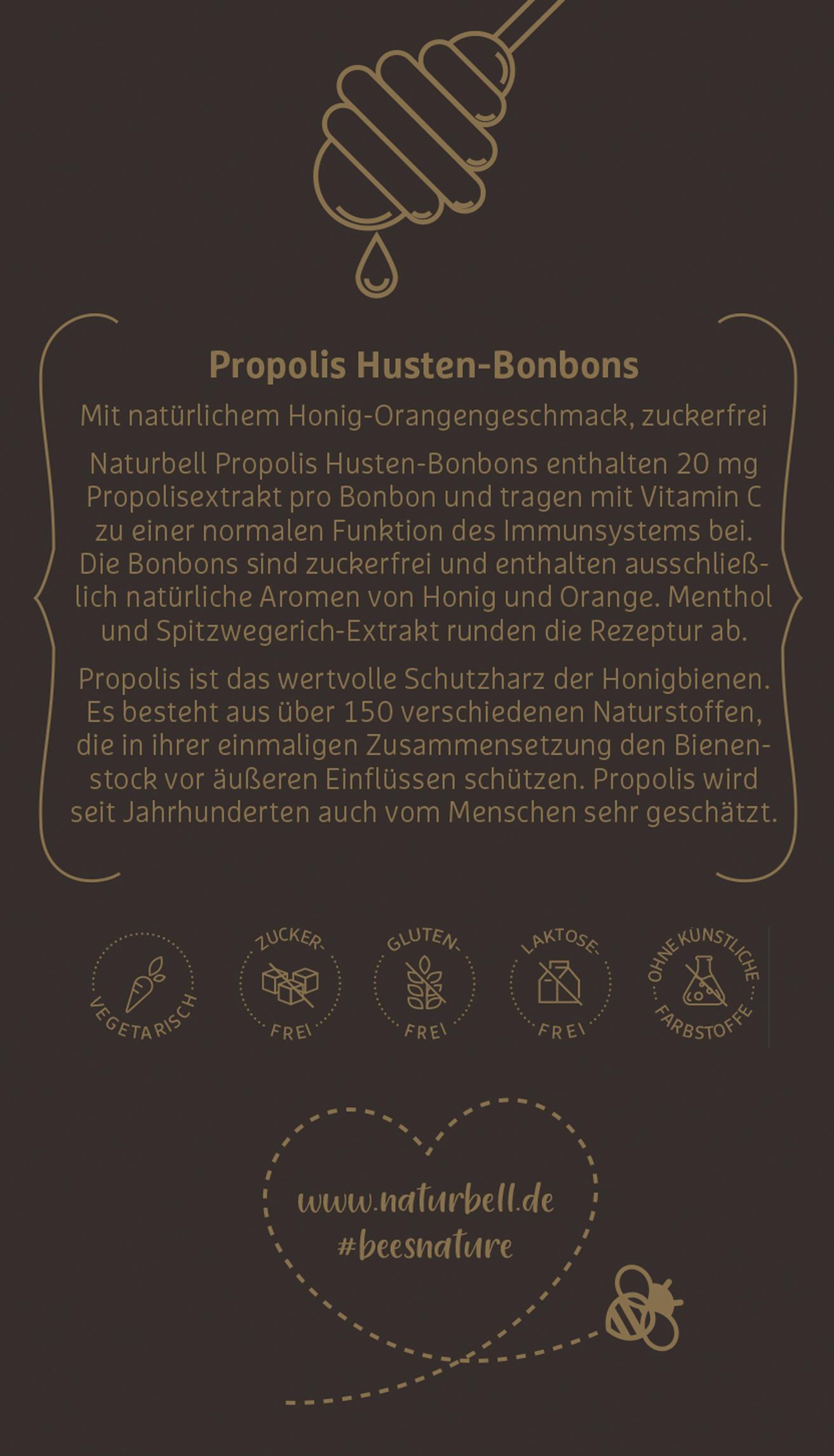 Produktbild Naturbell Propolis Husten-Bonbons 2 von 6