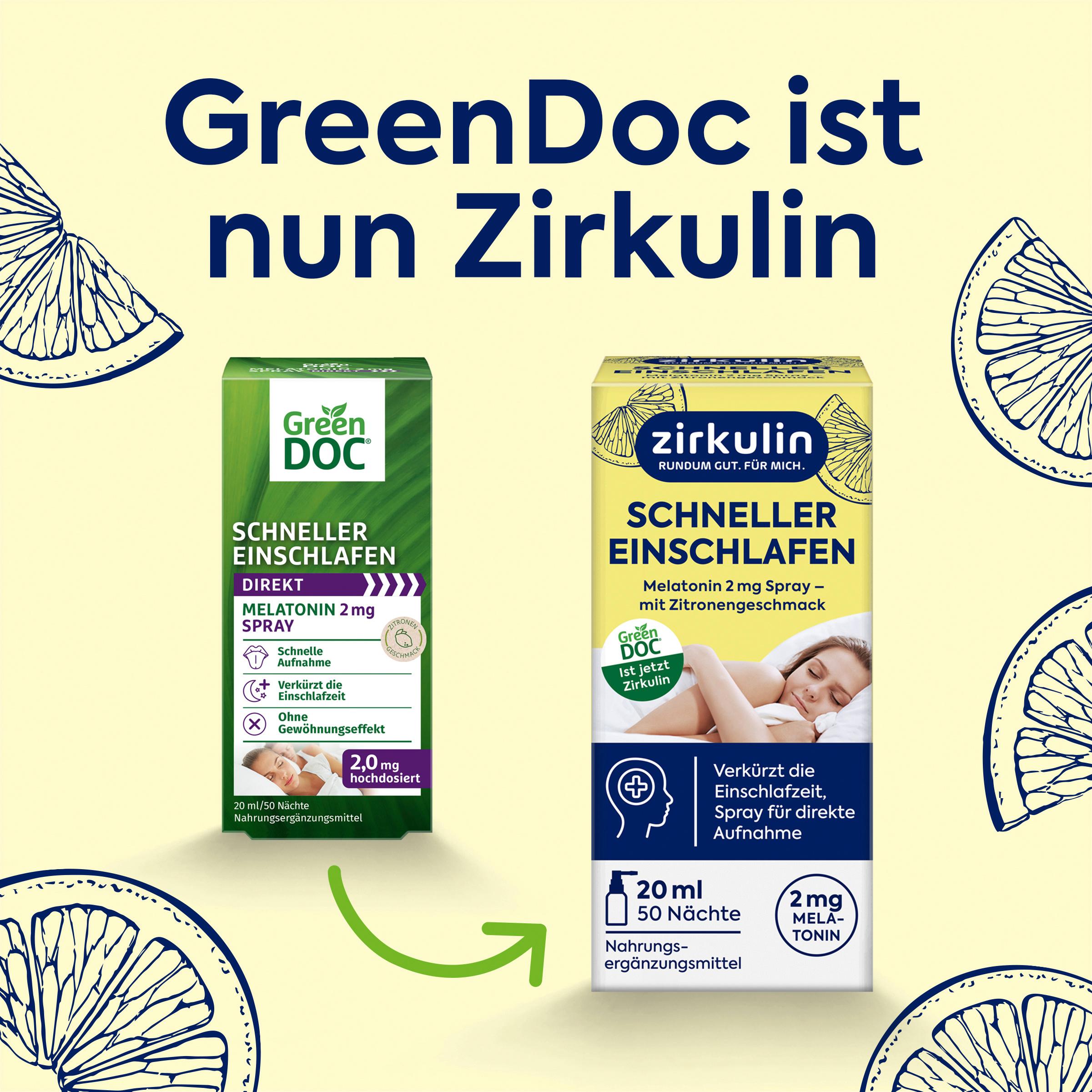 Produktbild Zirkulin Schneller einschlafen Melatonin Spray 4 von 6