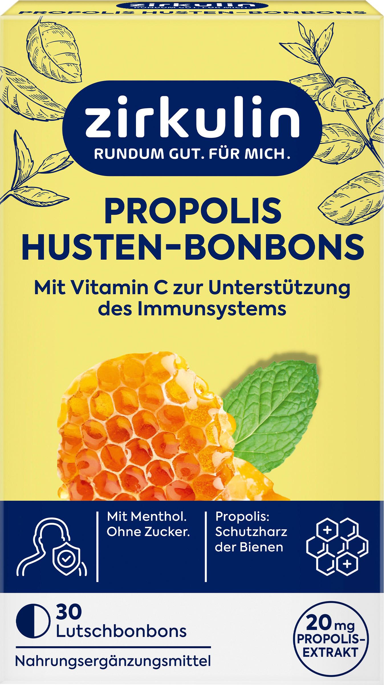 Zirkulin Propolis Husten-Bonbons