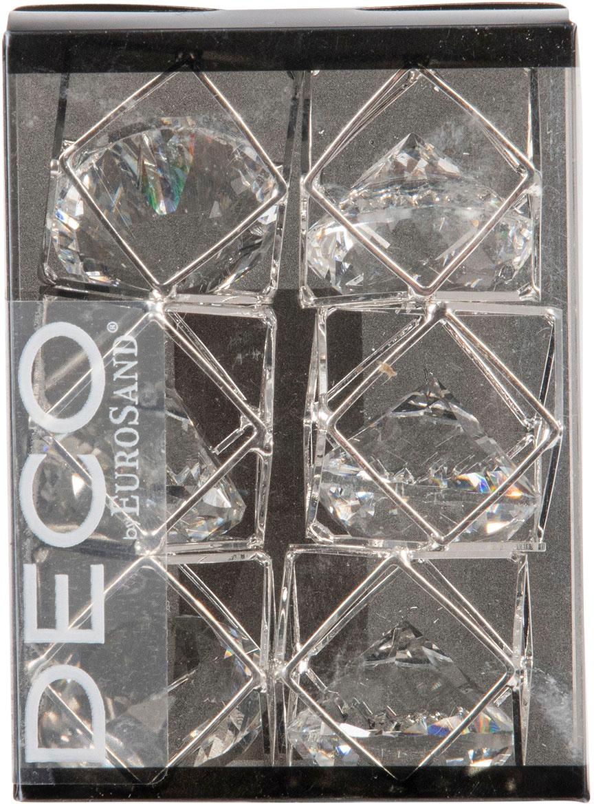 EUROSAND Streudekoration Brillant Metal Shapes Rhomboid