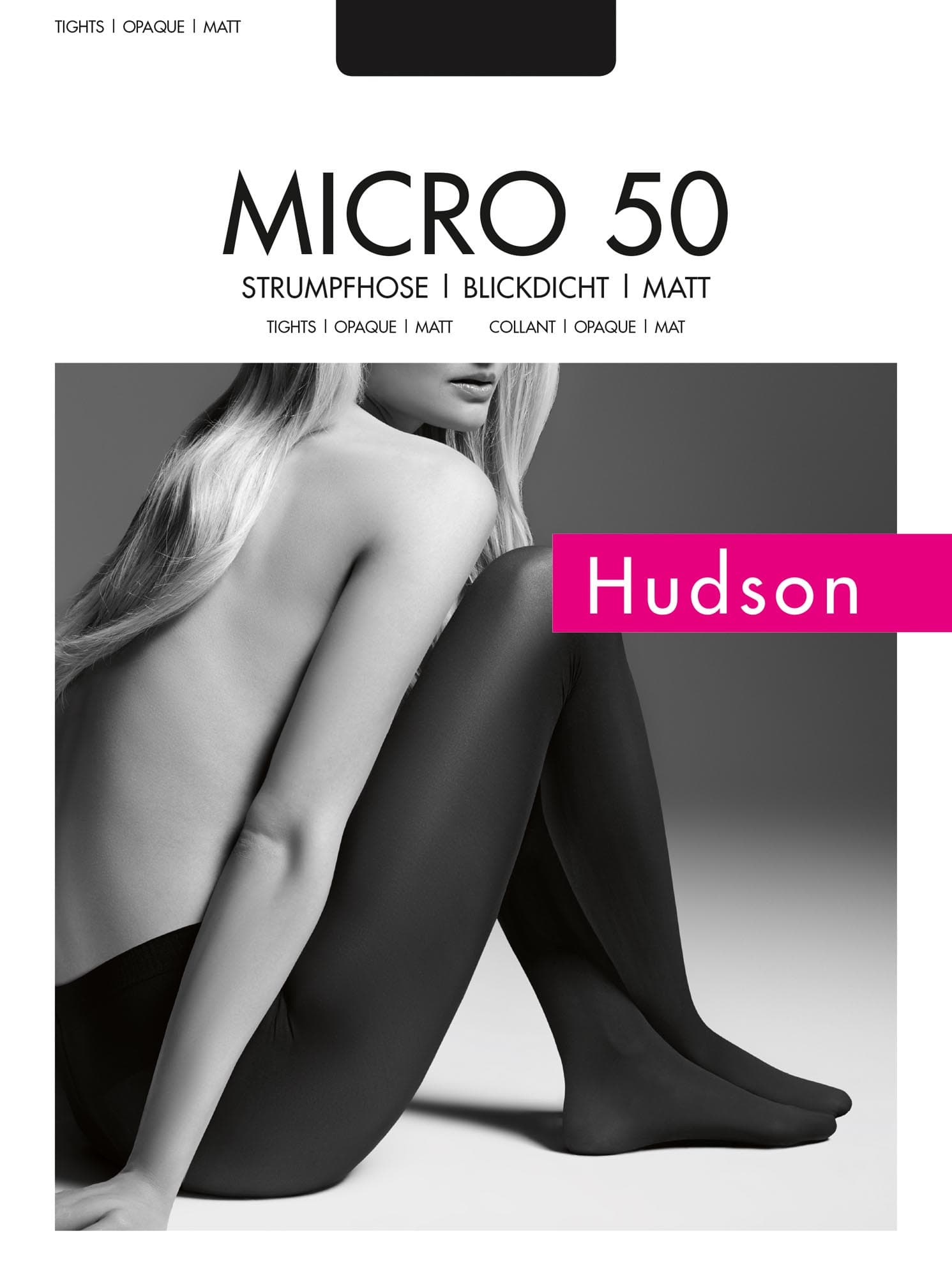 Produktbild Hudson Damen Feinstrumpfhose Micro 50 DEN 2 von 3