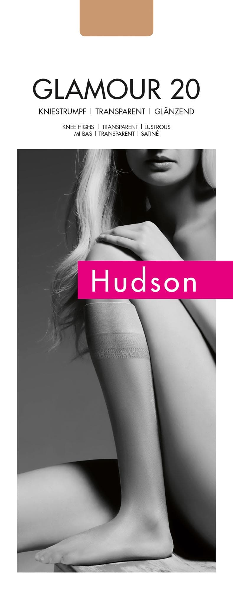 Produktbild Hudson Damen Kniestrümpfe Glamour 20 DEN 2 von 2