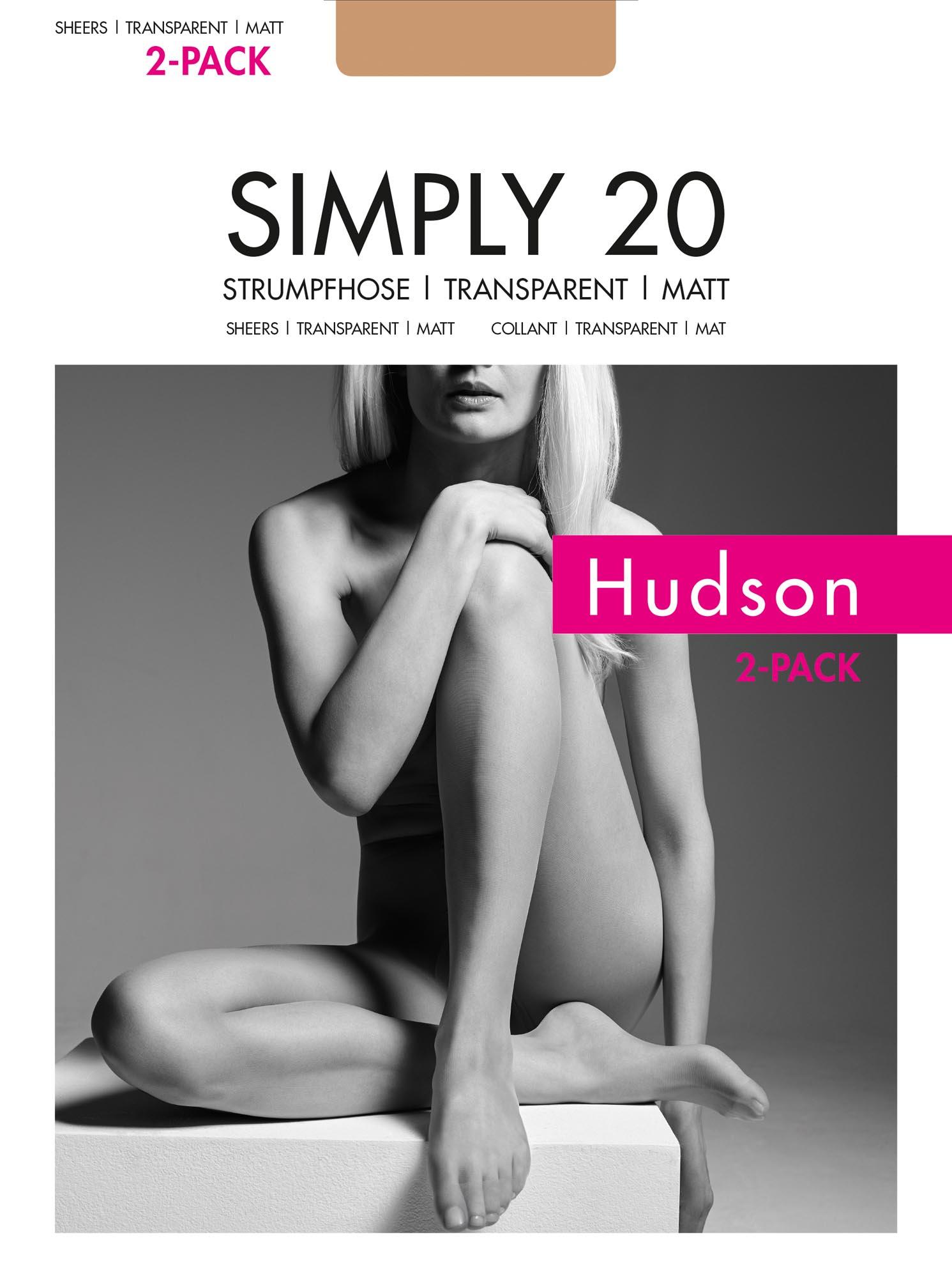 Produktbild Hudson Damen Feinstrumpfhose Simply 20 DEN 2er Pack 2 von 3