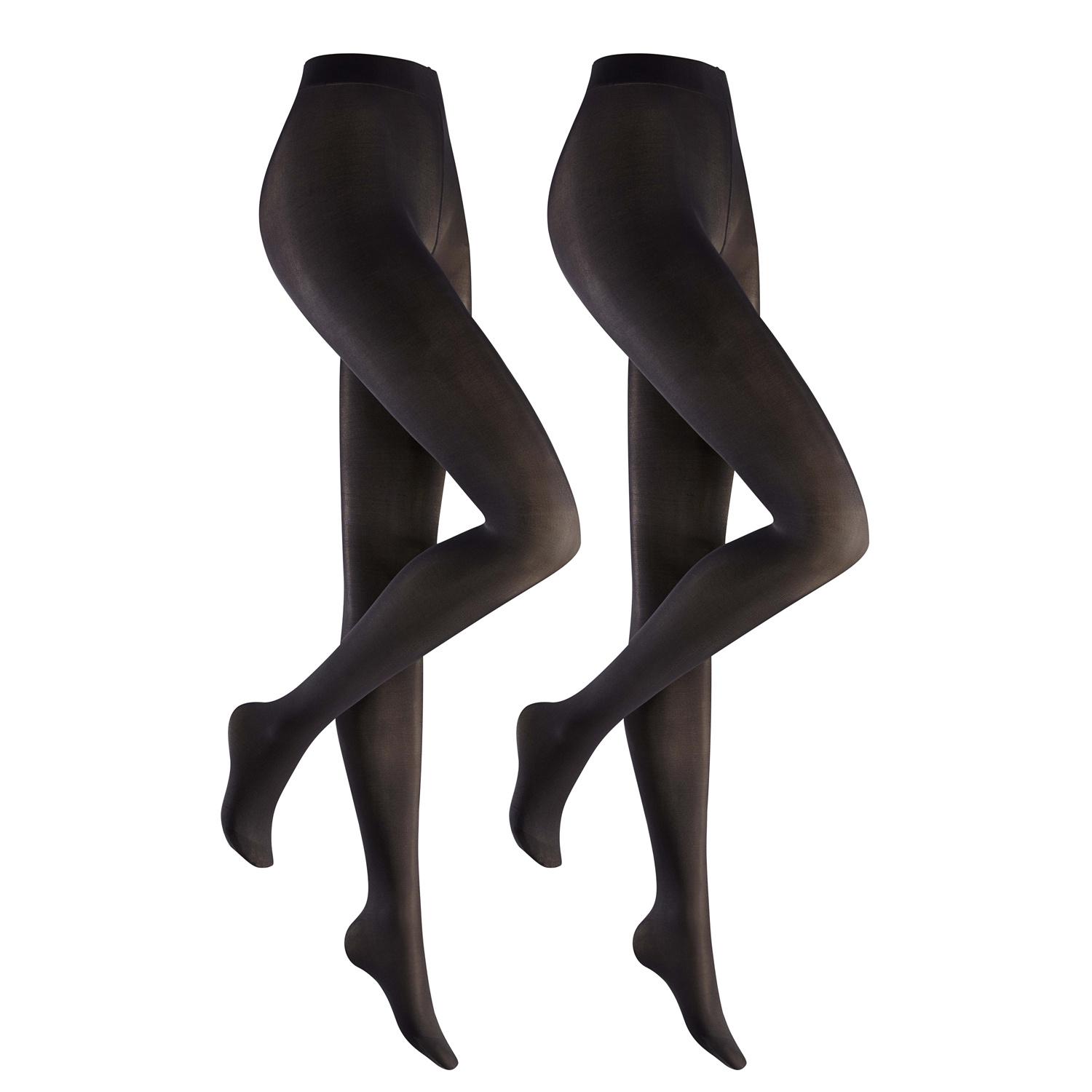 Hudson Damen Feinstrumpfhose Simply 40 DEN 2er Pack