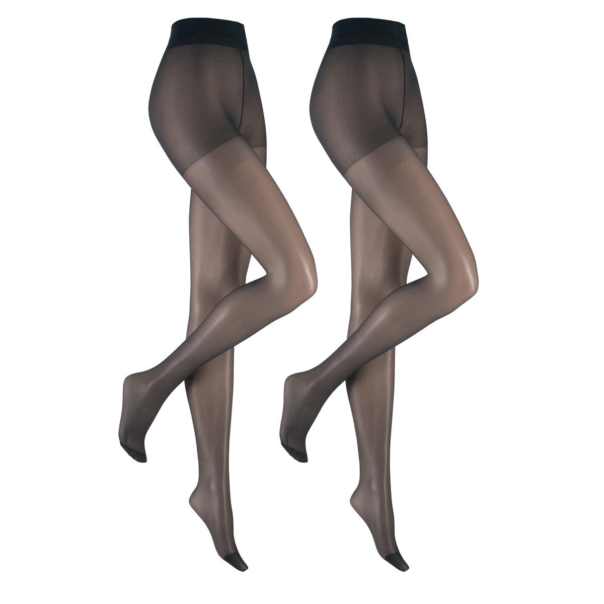 Hudson Damen Feinstrumpfhose Lilly Put 20 DEN 2er Pack