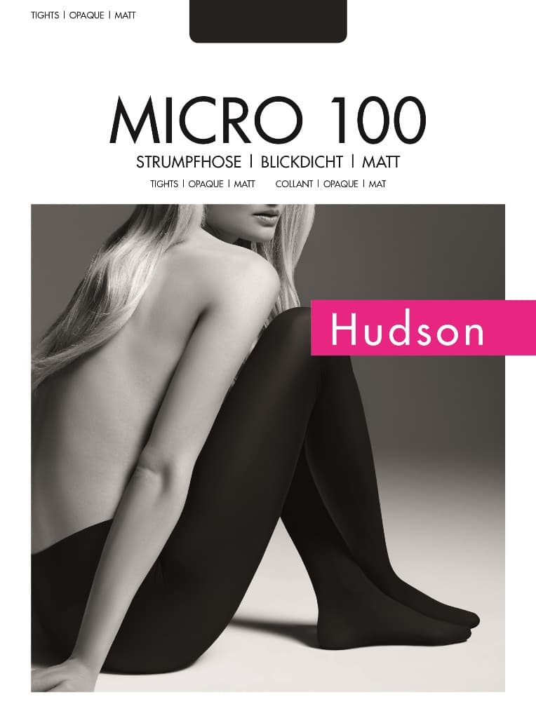 Hudson Damen Feinstrumpfhose Micro 100 DEN