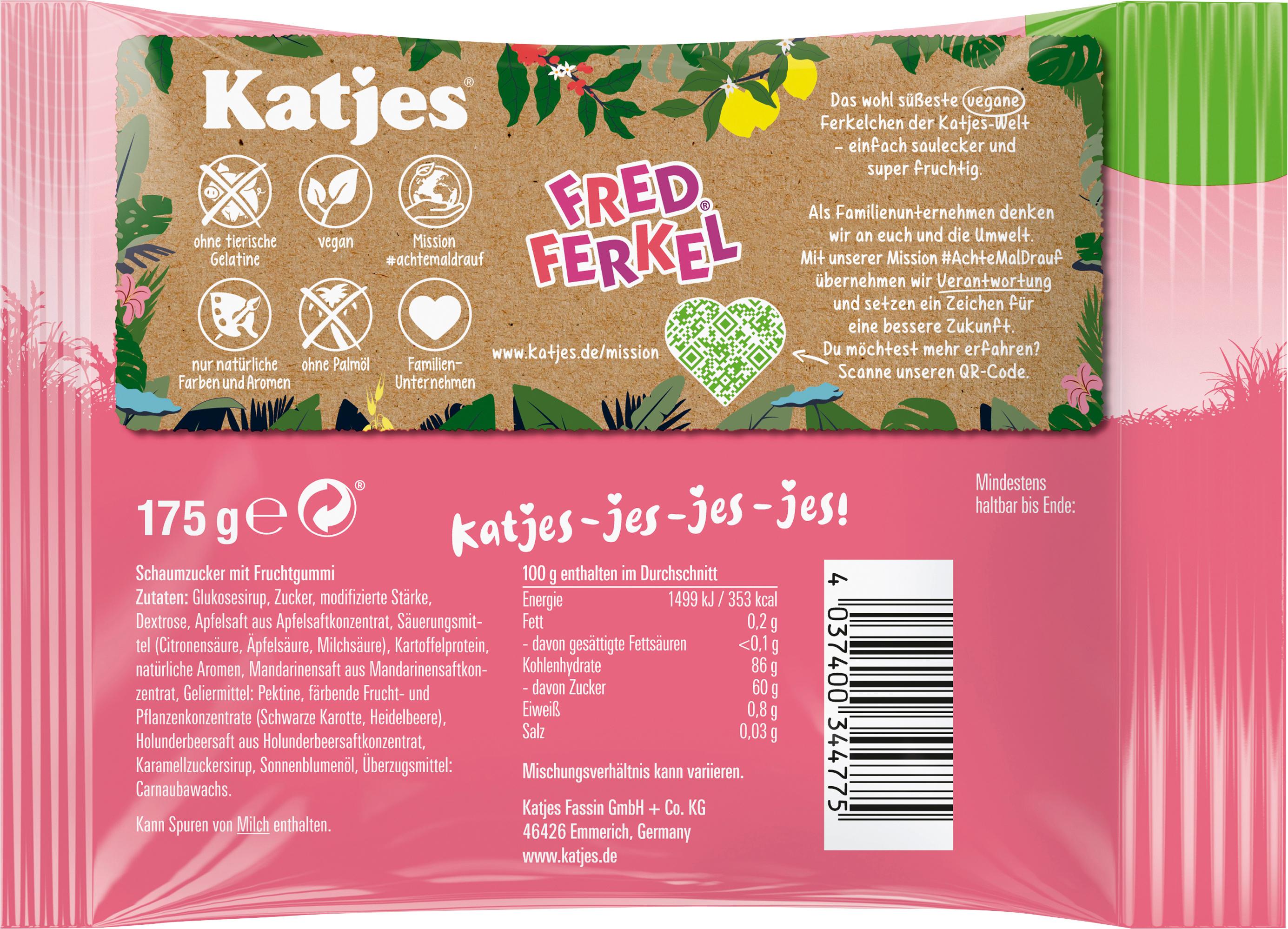 Produktbild Katjes Fred Ferkel vegan 2 von 2