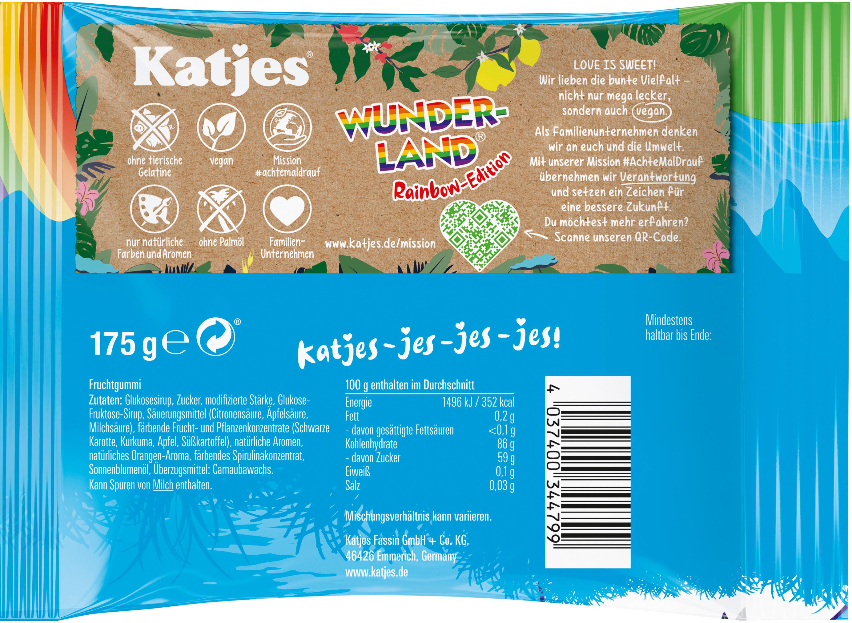 Produktbild Katjes Wunderland Rainbow Edition vegan 2 von 2