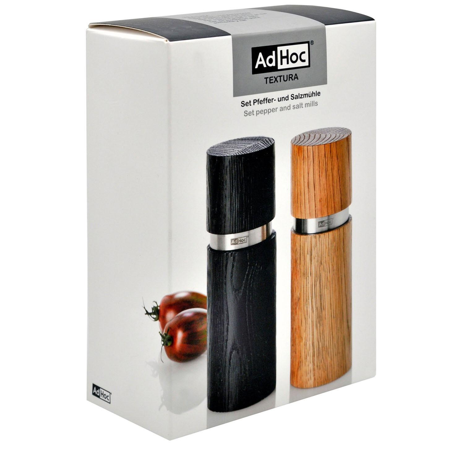 Produktbild AdHoc Set Salz- und Pfeffermühle Textura 2 von 5