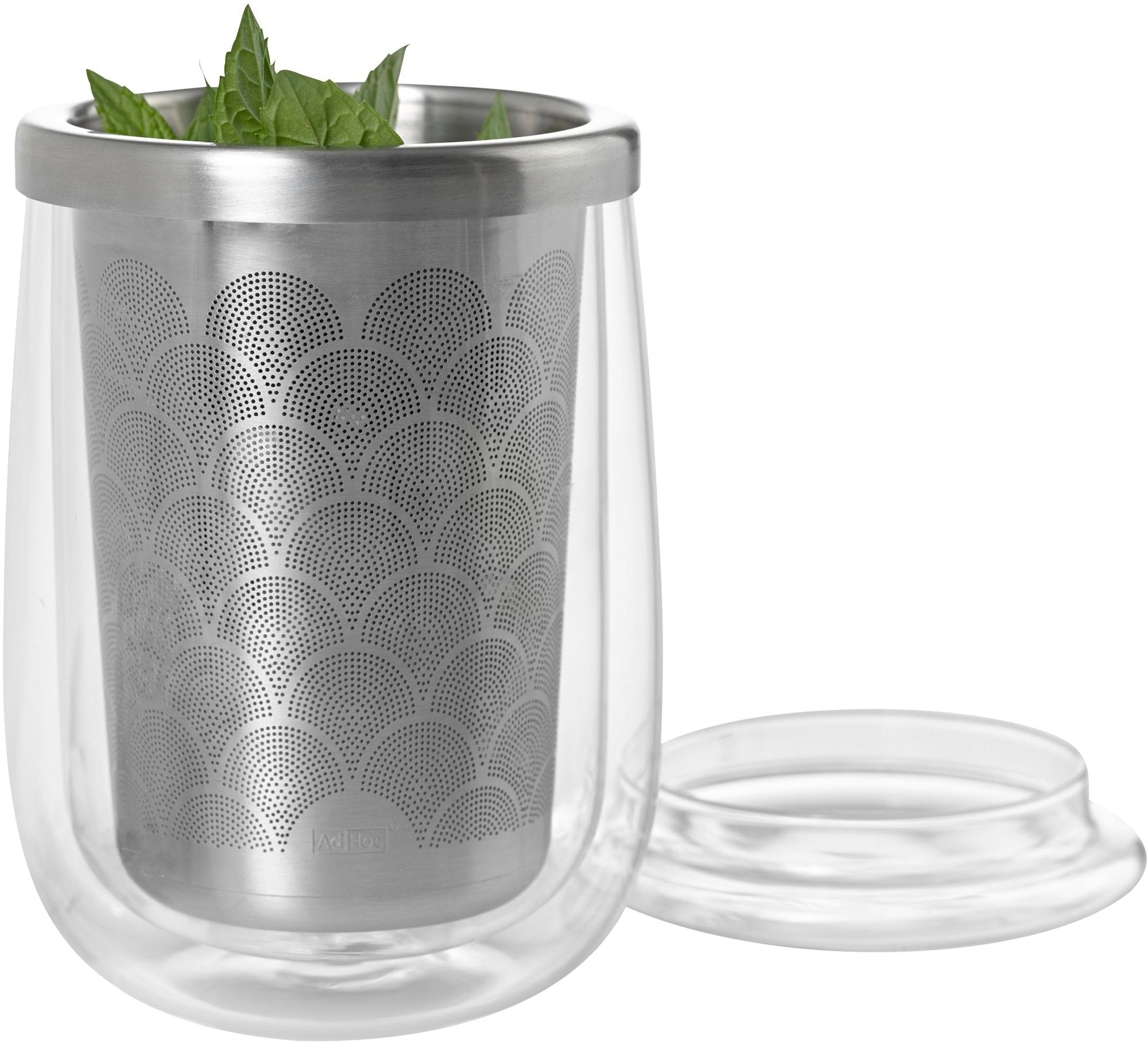 Produktbild AdHoc Teeglas mit Teefilter FUSION GLASS 0,4 l 3 von 8