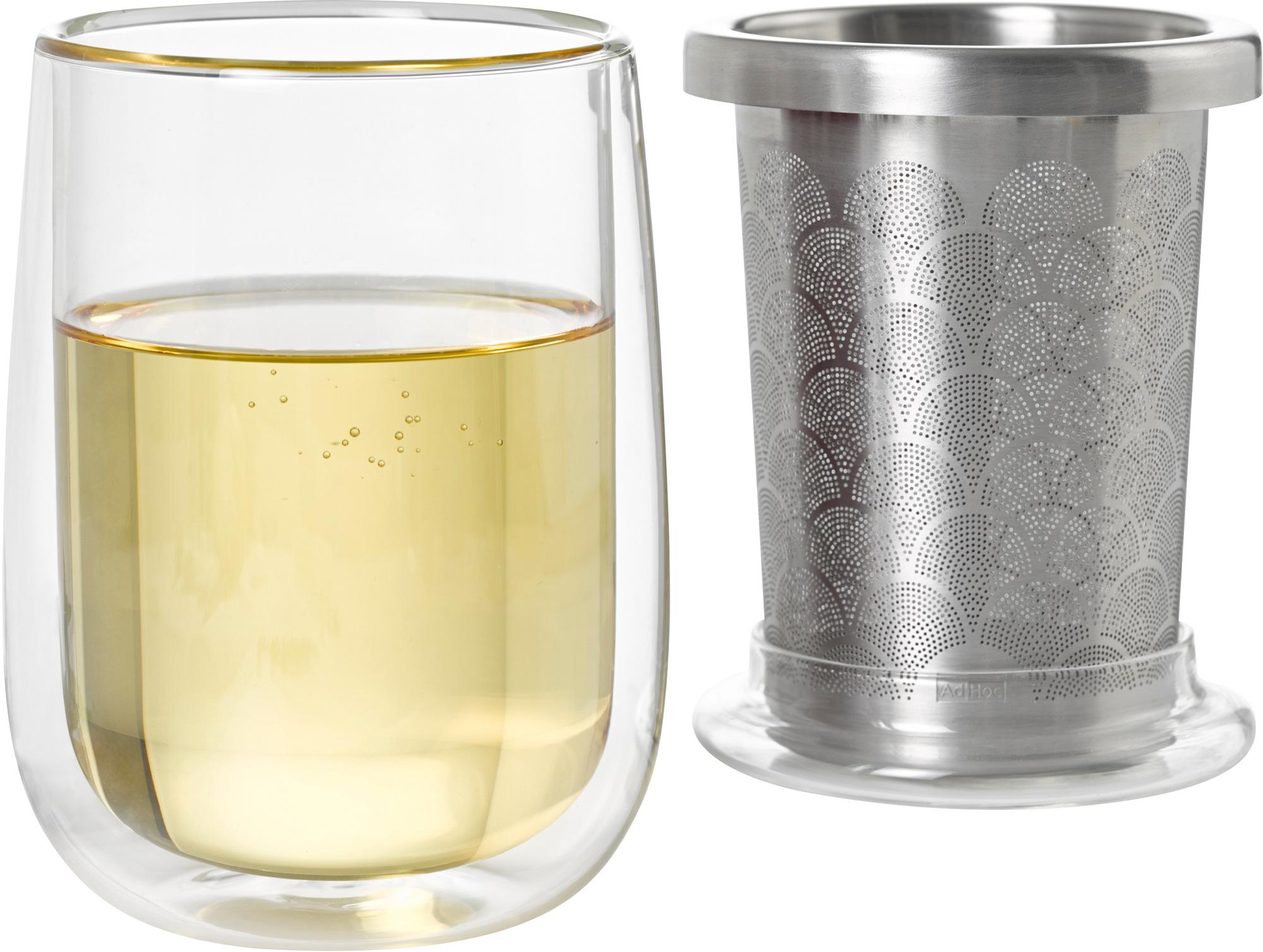 Produktbild AdHoc Teeglas mit Teefilter FUSION GLASS 0,4 l 4 von 8