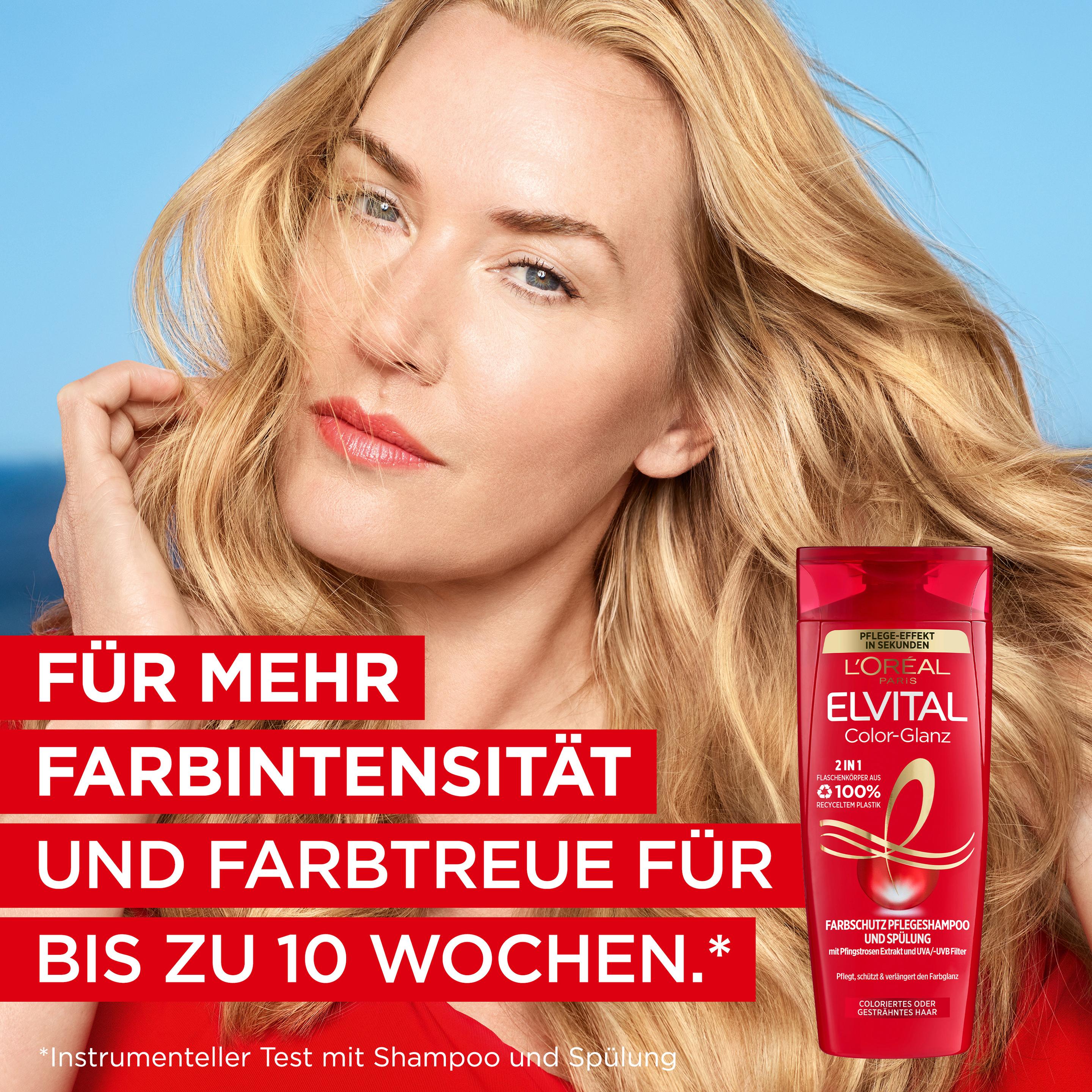 Produktbild L'Oréal Paris Elvital Sofort-Aufbau-Kur Color Glanz -  Intensive Pflege für langanhaltenden Farbschutz 5 von 6