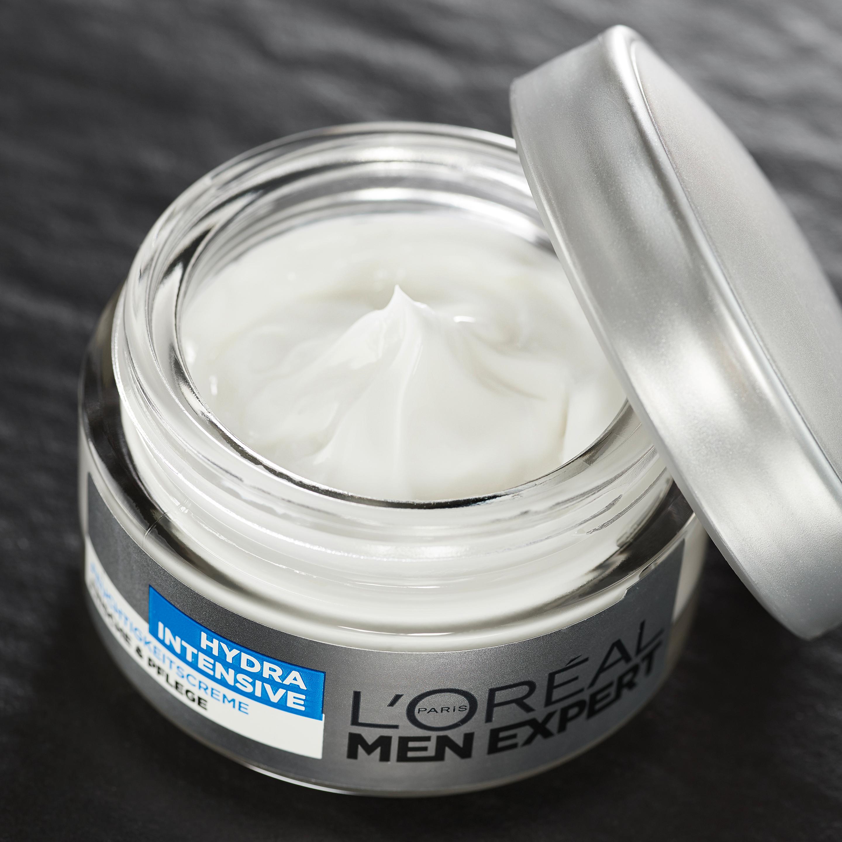 Produktbild L'Oréal Paris Men Expert Hydra Intensive Gesichtspflege - Langanhaltende Feuchtigkeit und Schutz vor äußeren Einflüssen 7 von 13