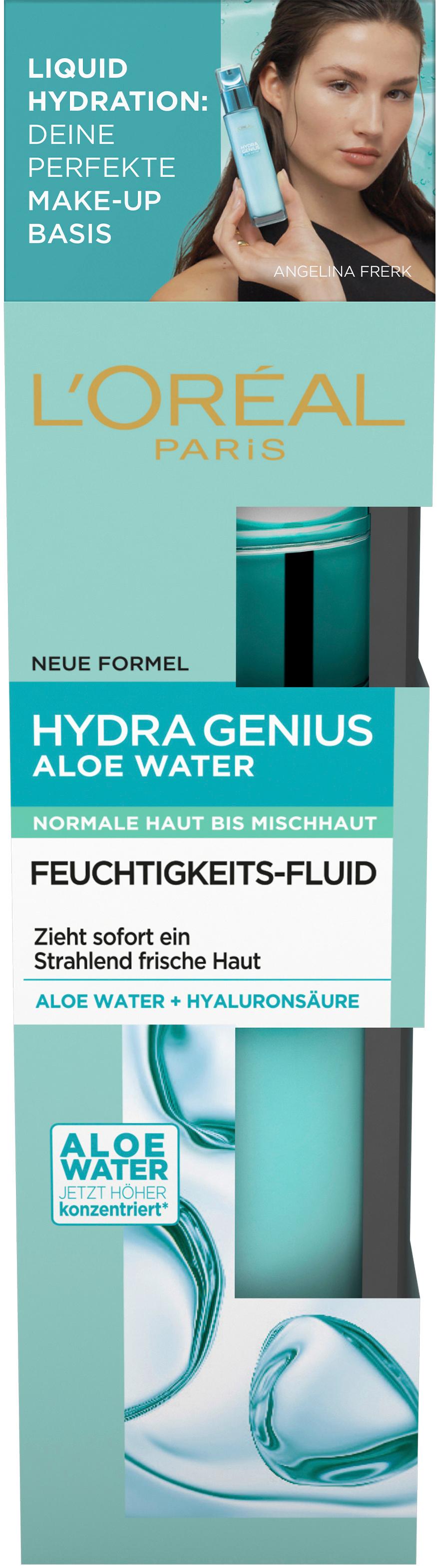 L'Oréal Paris Hydra Genius Aloe Aqua Feuchtigkeitsfluid