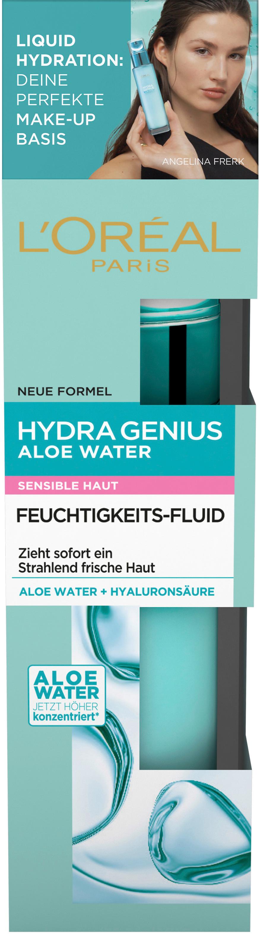 L'Oréal Paris Hydra Genius Aloe Aqua Feuchtigkeitsfluid sensible Haut