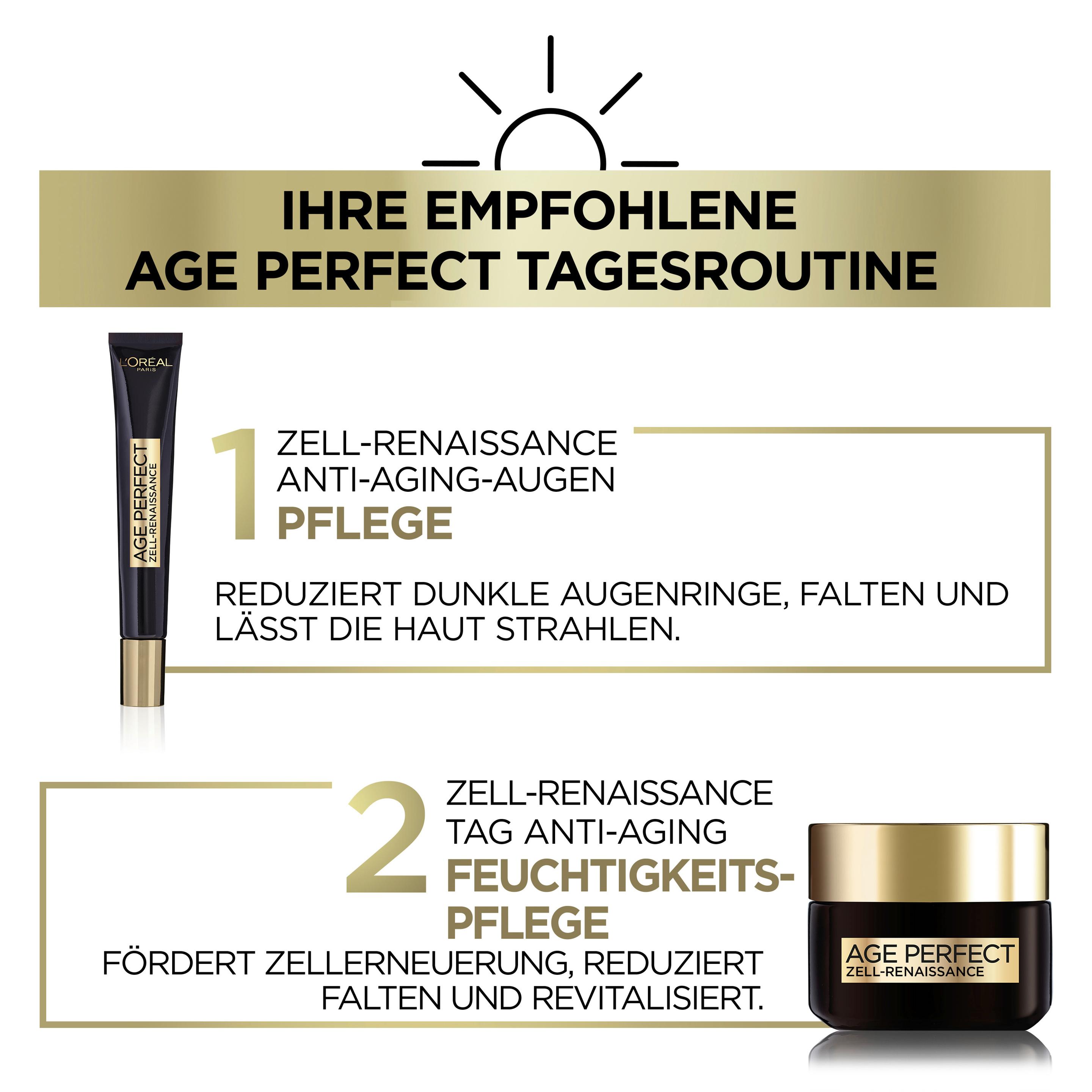 Produktbild L'Oréal Paris Gesichtscreme Age Perfect Zell-Renaissance Regenerierende Tagespflege 50ml 4 von 11