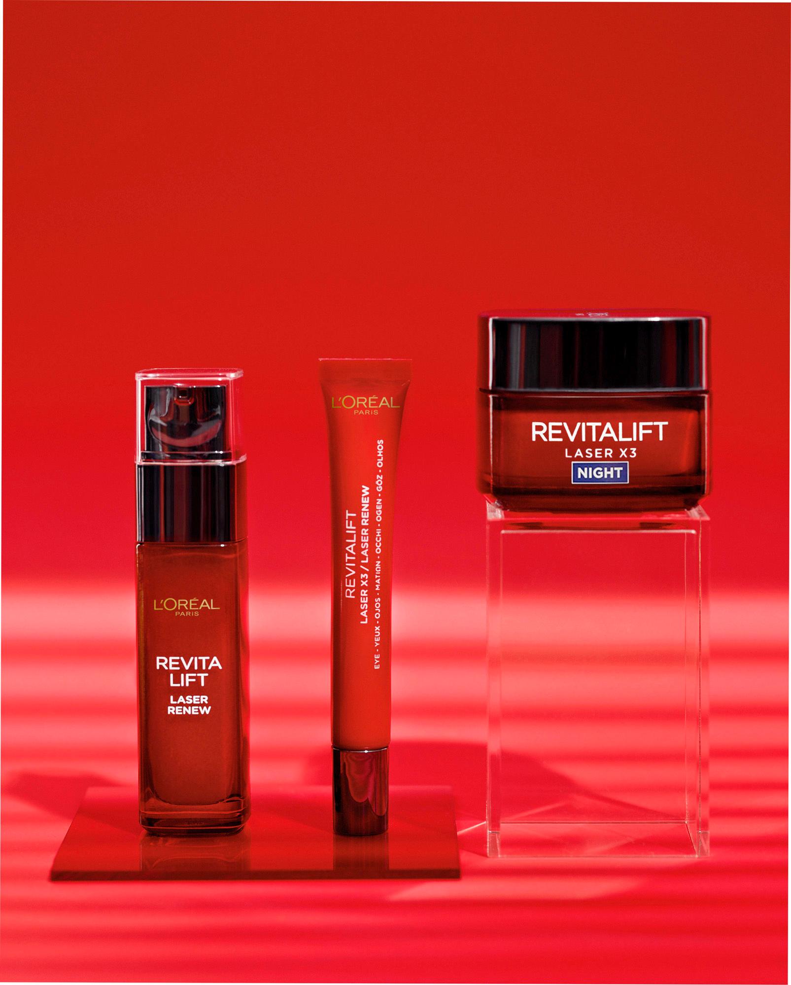 Produktbild L'Oréal Paris Dermo Revitalift Laser x3 Serum Anti Age - Straffendes Anti-Aging-Serum mit Hyaluronsäure und Vitamin C 4 von 12
