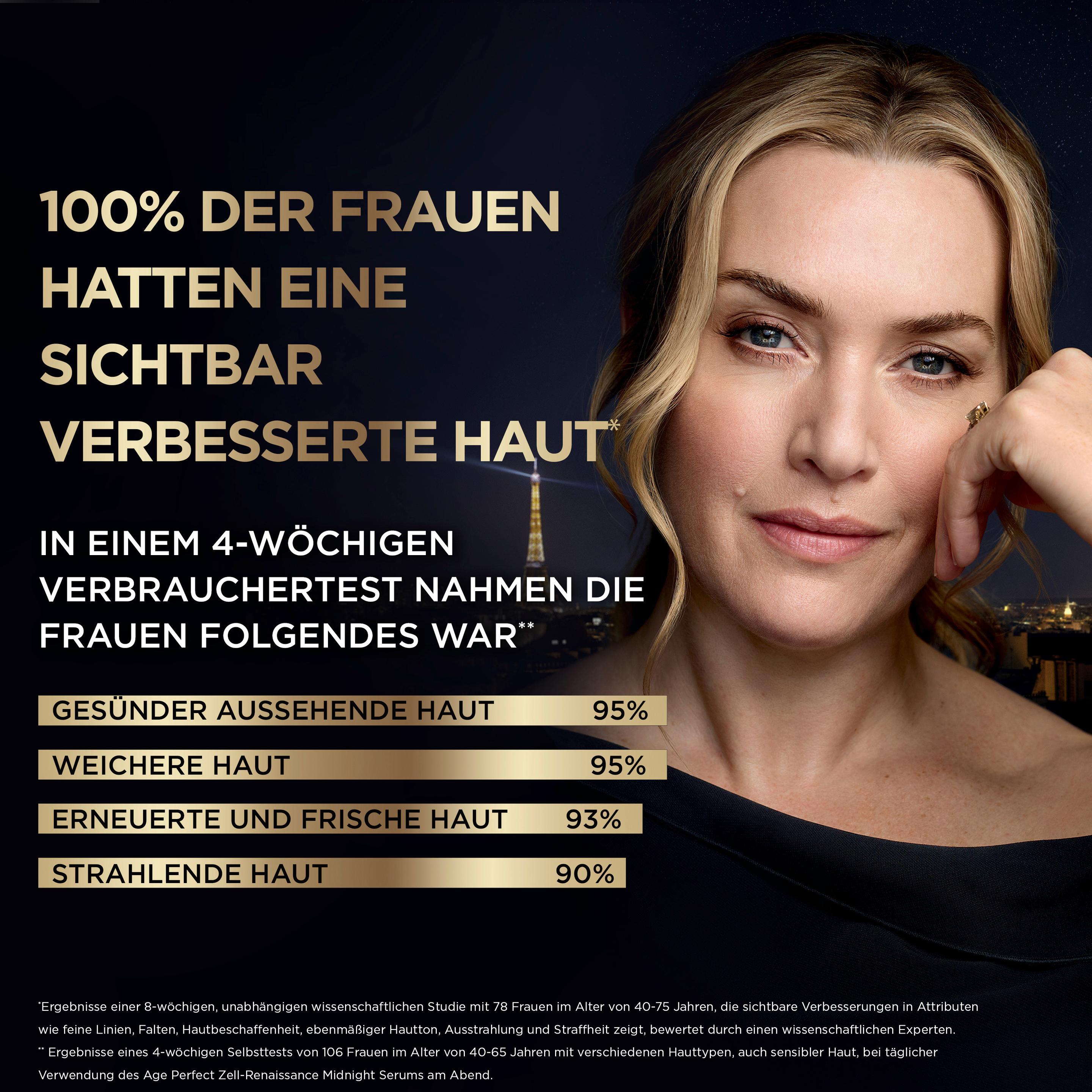 Produktbild L'Oréal Paris Age Perfect Zell-Renaissance Tagespflege + Midnight Cream Nachtpflege -Mildert Falten für alle Hauttypen 4 von 7