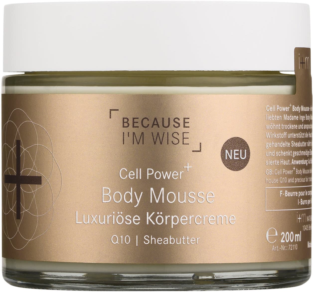 i+m Cell Power+ Body Mousse