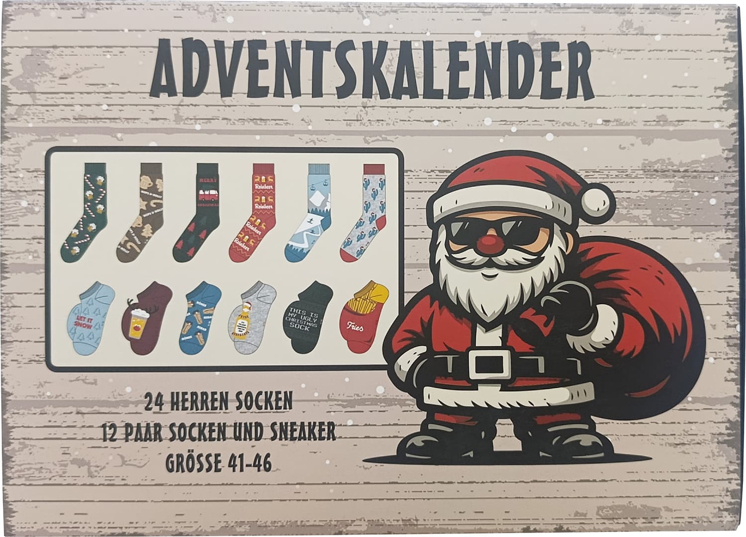 Herren Socken Adventskalender