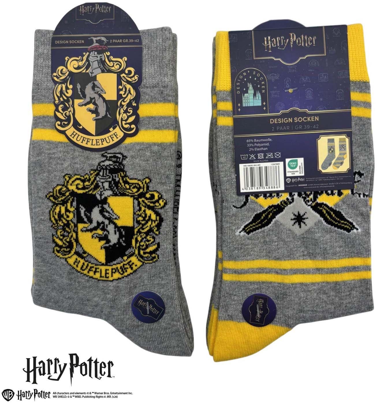 Harry Potter Unisex Socken 2er Pack
