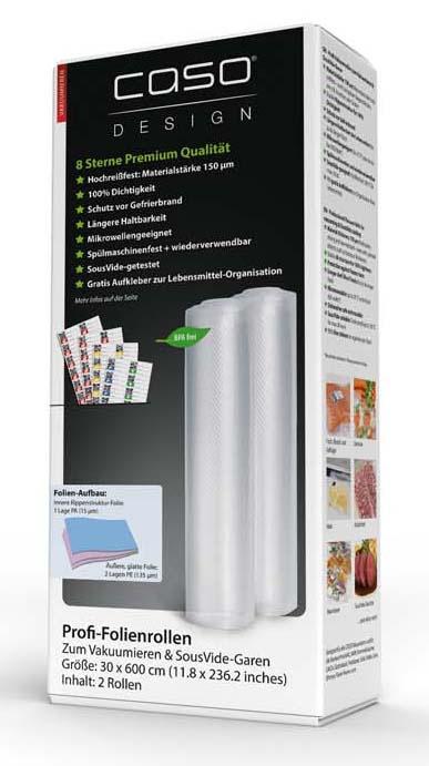 CASO Design Profi-Folienrollen 30x600cm