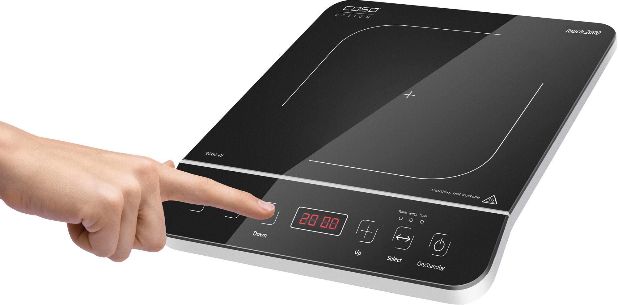 Produktbild CASO Design Mobiles Einzel Induktionskochfeld Touch 2000 3 von 5