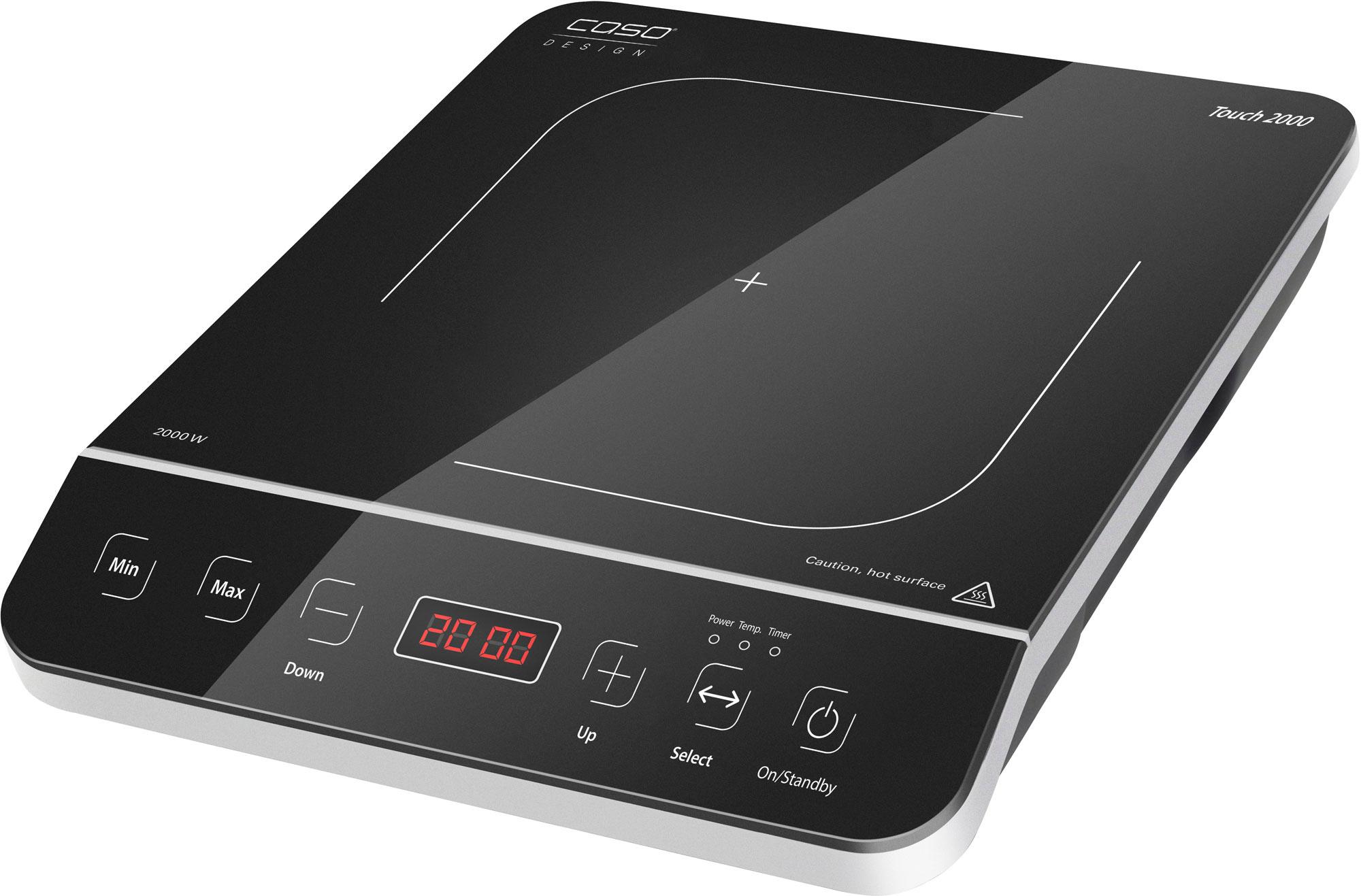 CASO Design Mobiles Einzel Induktionskochfeld Touch 2000
