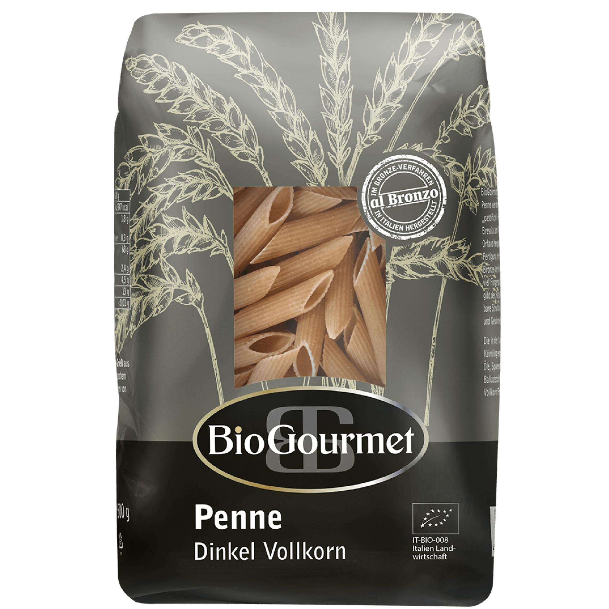BioGourmet Penne Dinkel-Vollkorn