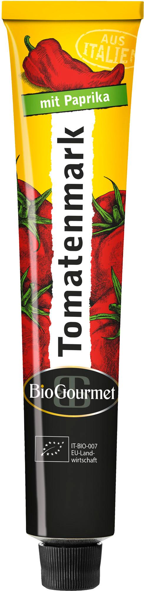 BioGourmet Tomatenmark mit Paprika