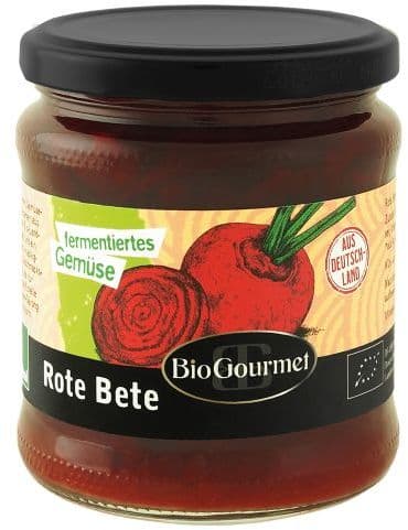 BioGourmet Bio Fermentiertes Gemüse Rote Bete 