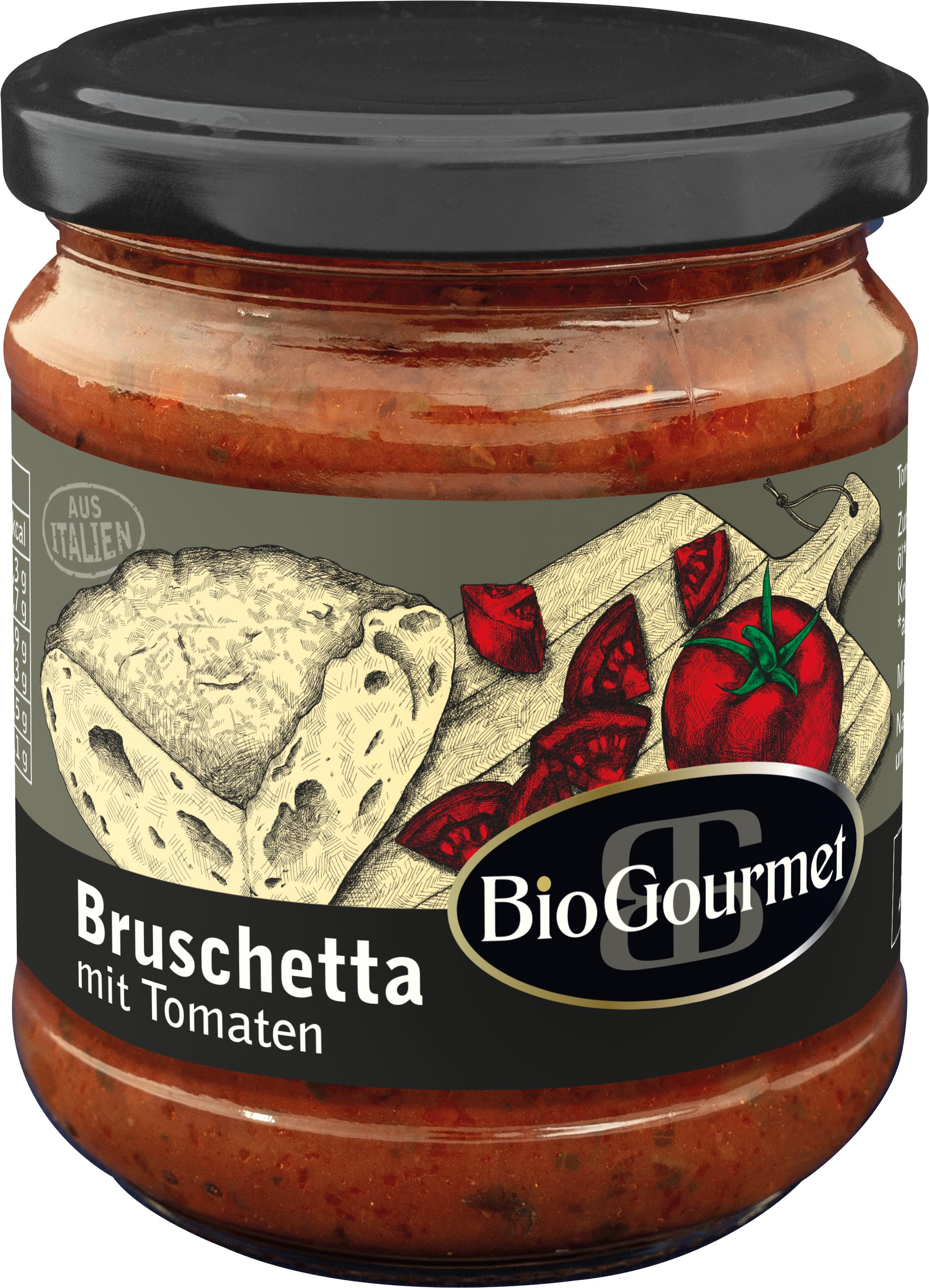 BioGourmet Bio Bruschetta mit Tomaten