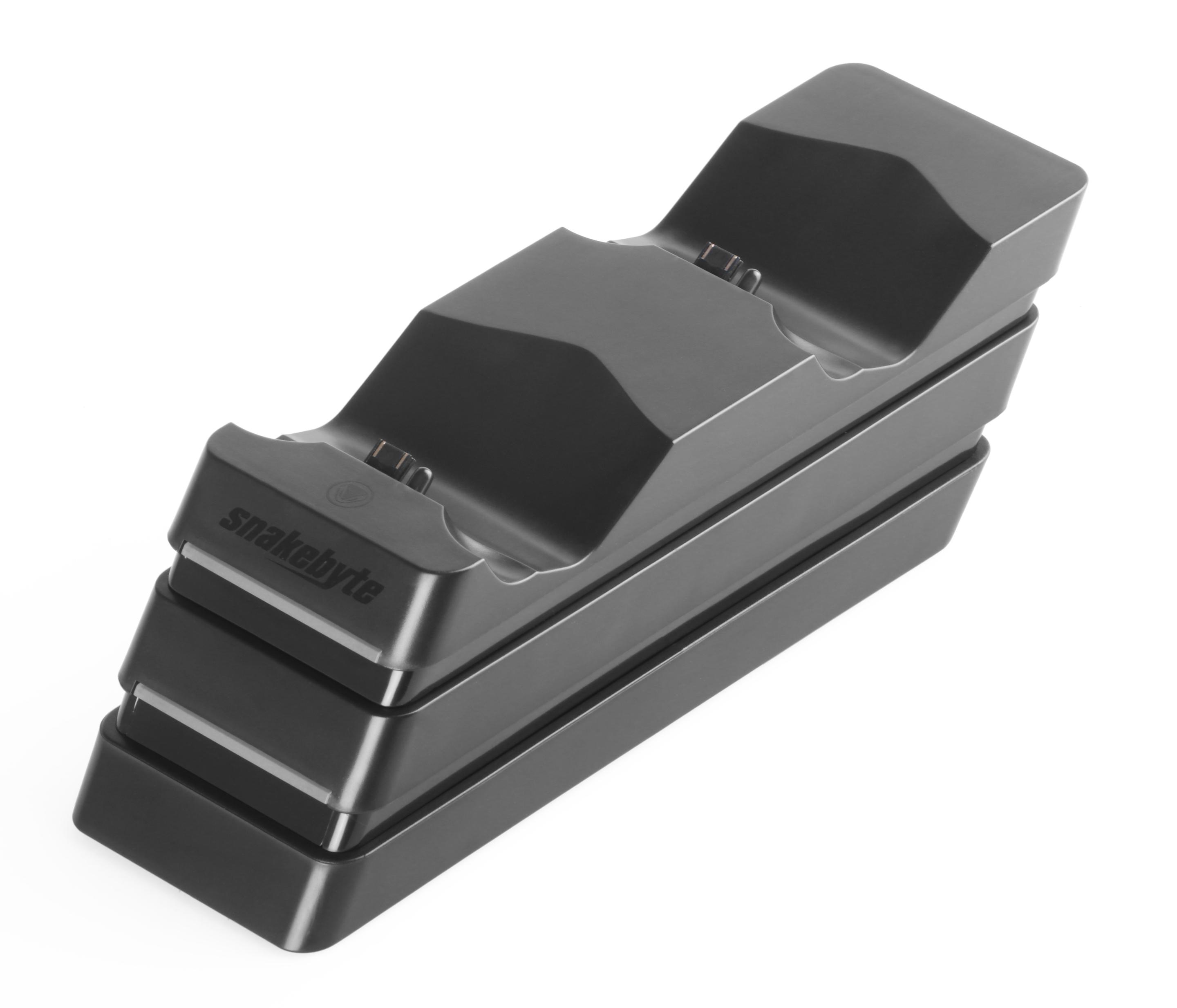 snakebyte PS4 Twin:Charge 4™ (black)