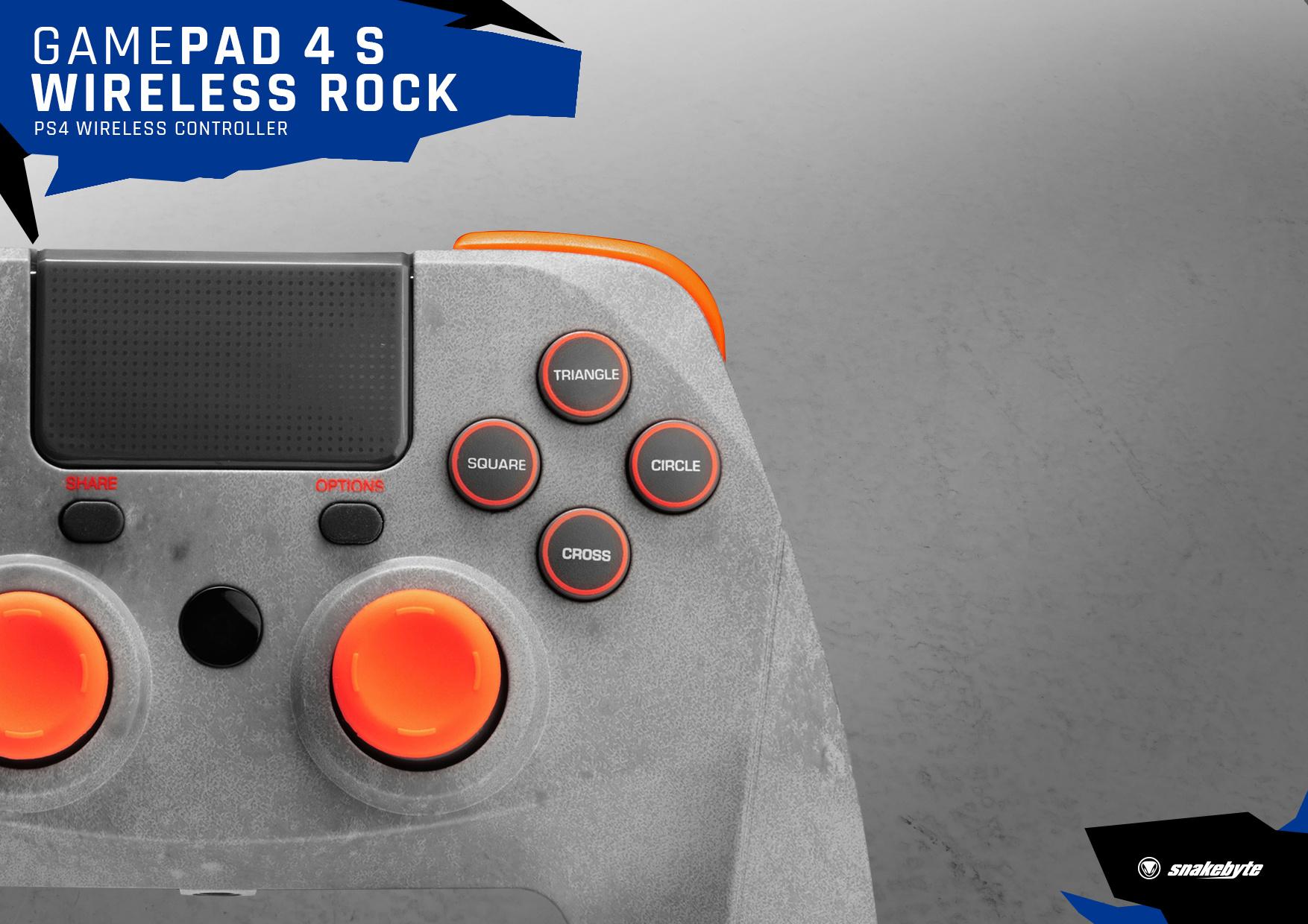 Produktbild snakebyte PS4 Game:Pad 4 S wireless Rock™ 4 von 6