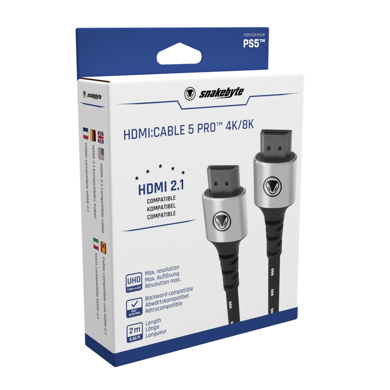 Produktbild snakebyte PS5 HDMI:Cable 5 Pro™ 4K/8K 2 von 4