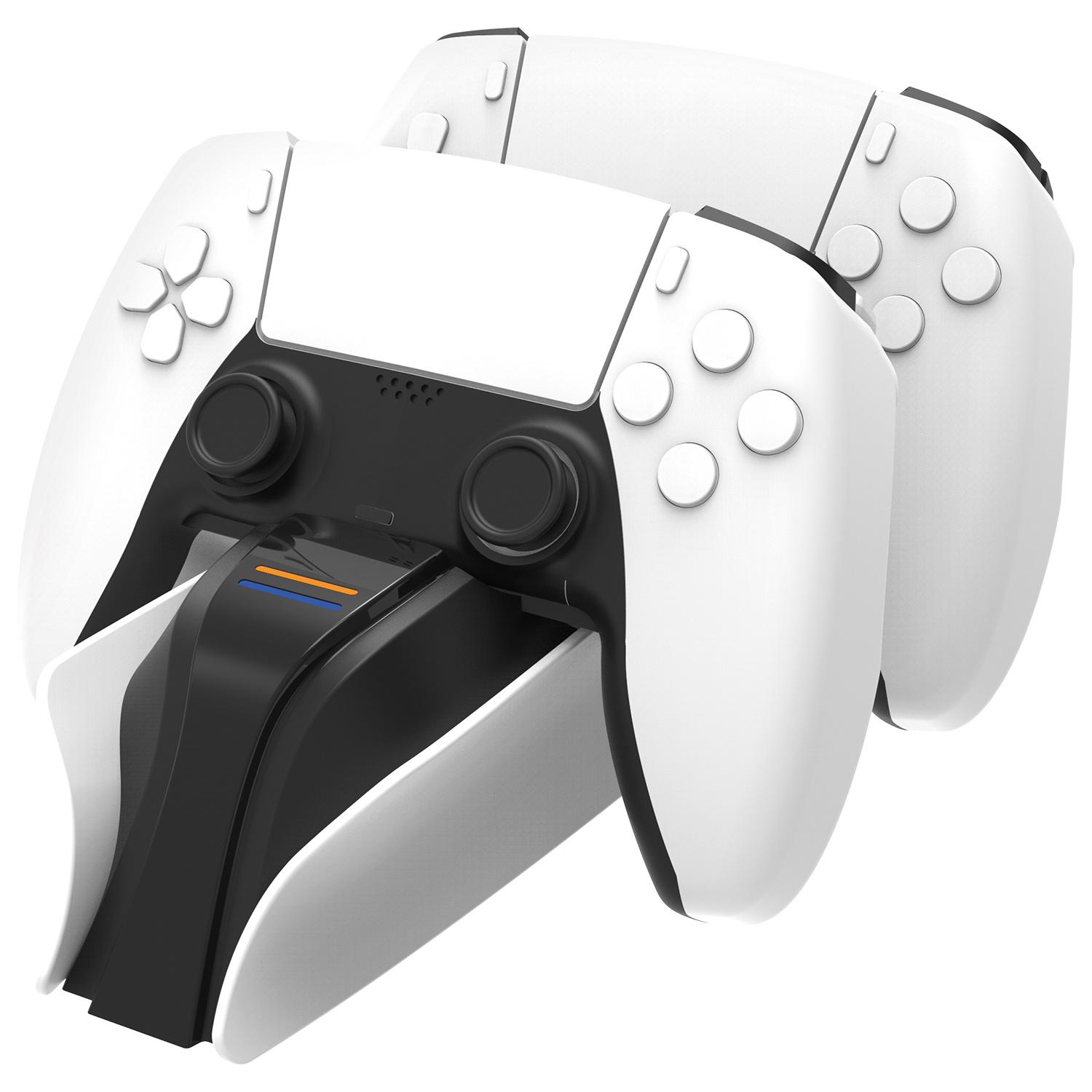 snakebyte PS5 Twin Charge 5™ white