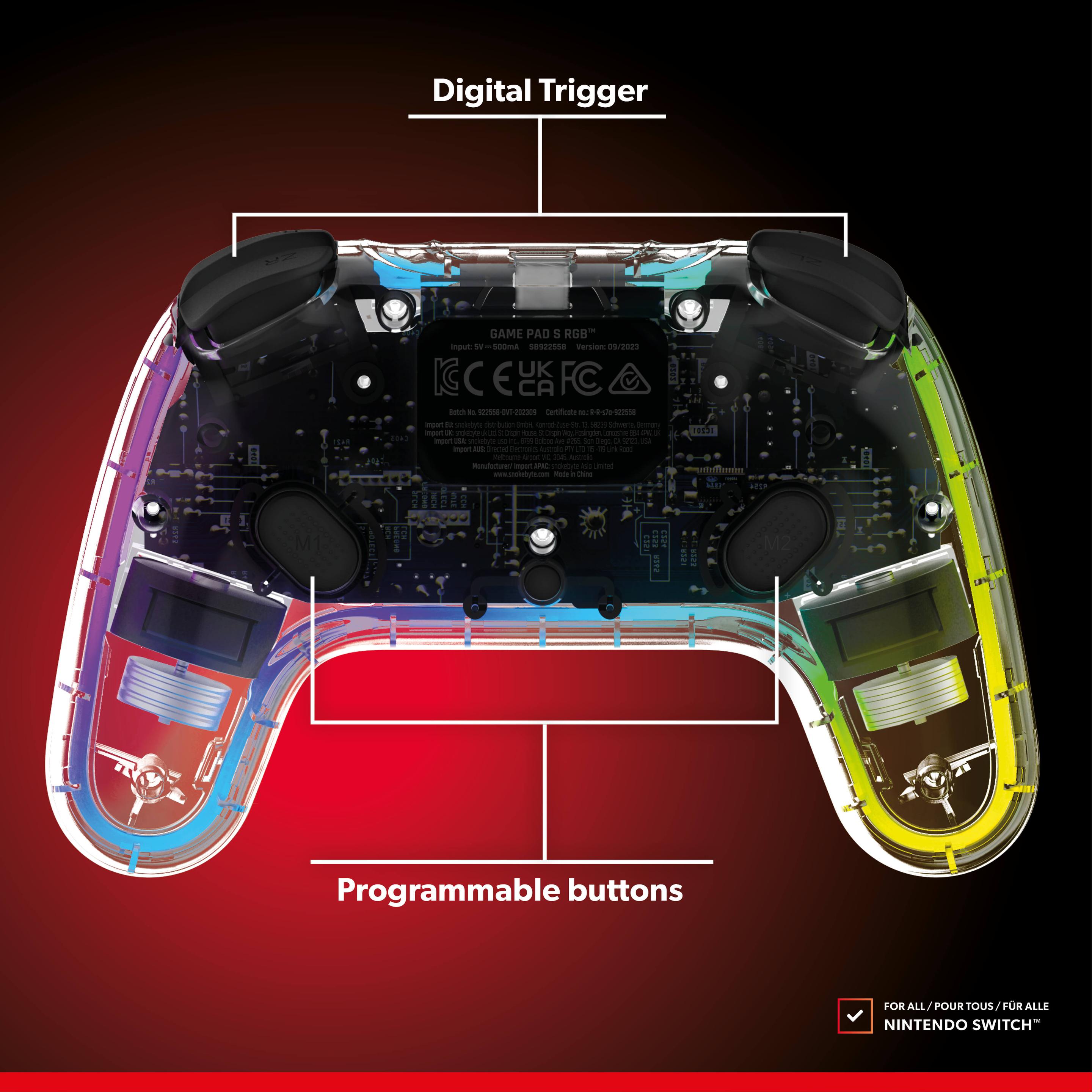 Produktbild snakebyte NSW GamePad RGB S 4 von 7