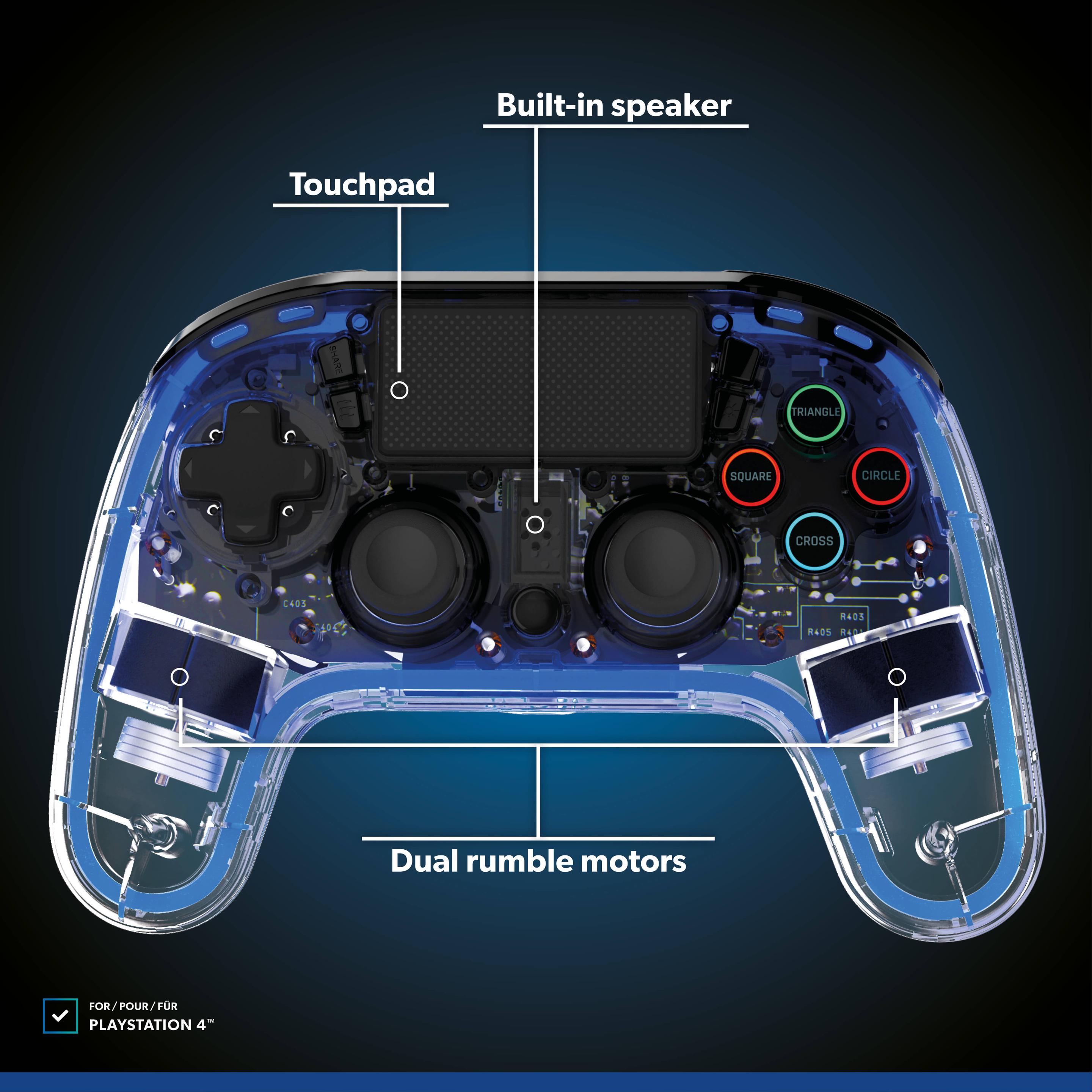 Produktbild snakebyte PS4 GamePad RGB 4 5 von 7