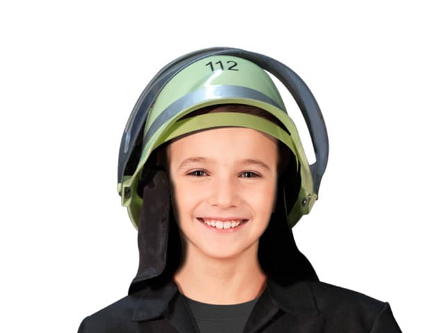 Makotex - Kinder Helm Feuerwehrmann