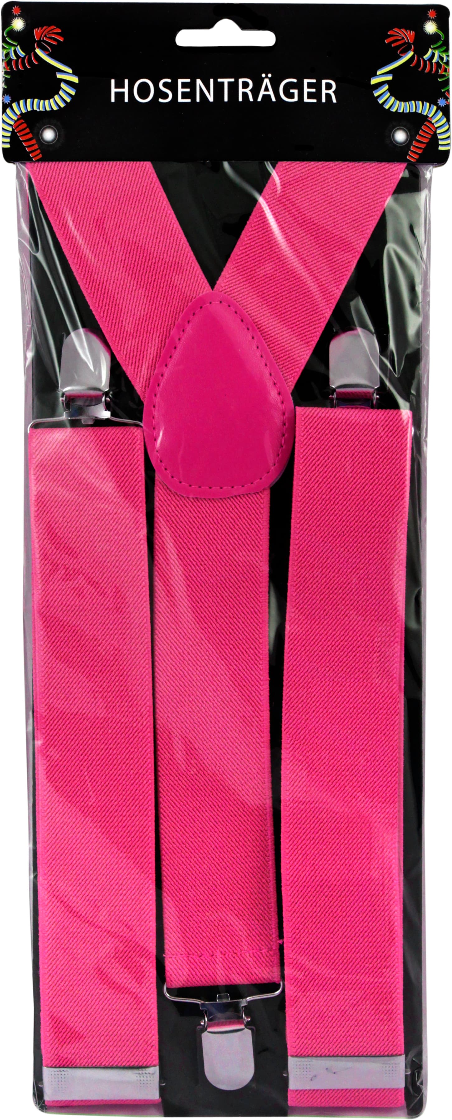 Makotex - Hosenträger breit pink