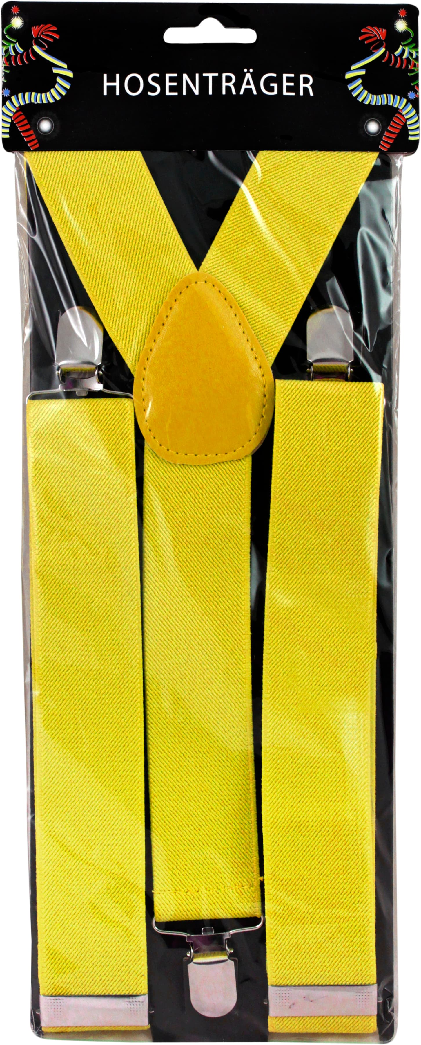 Makotex - Hosenträger breit gelb