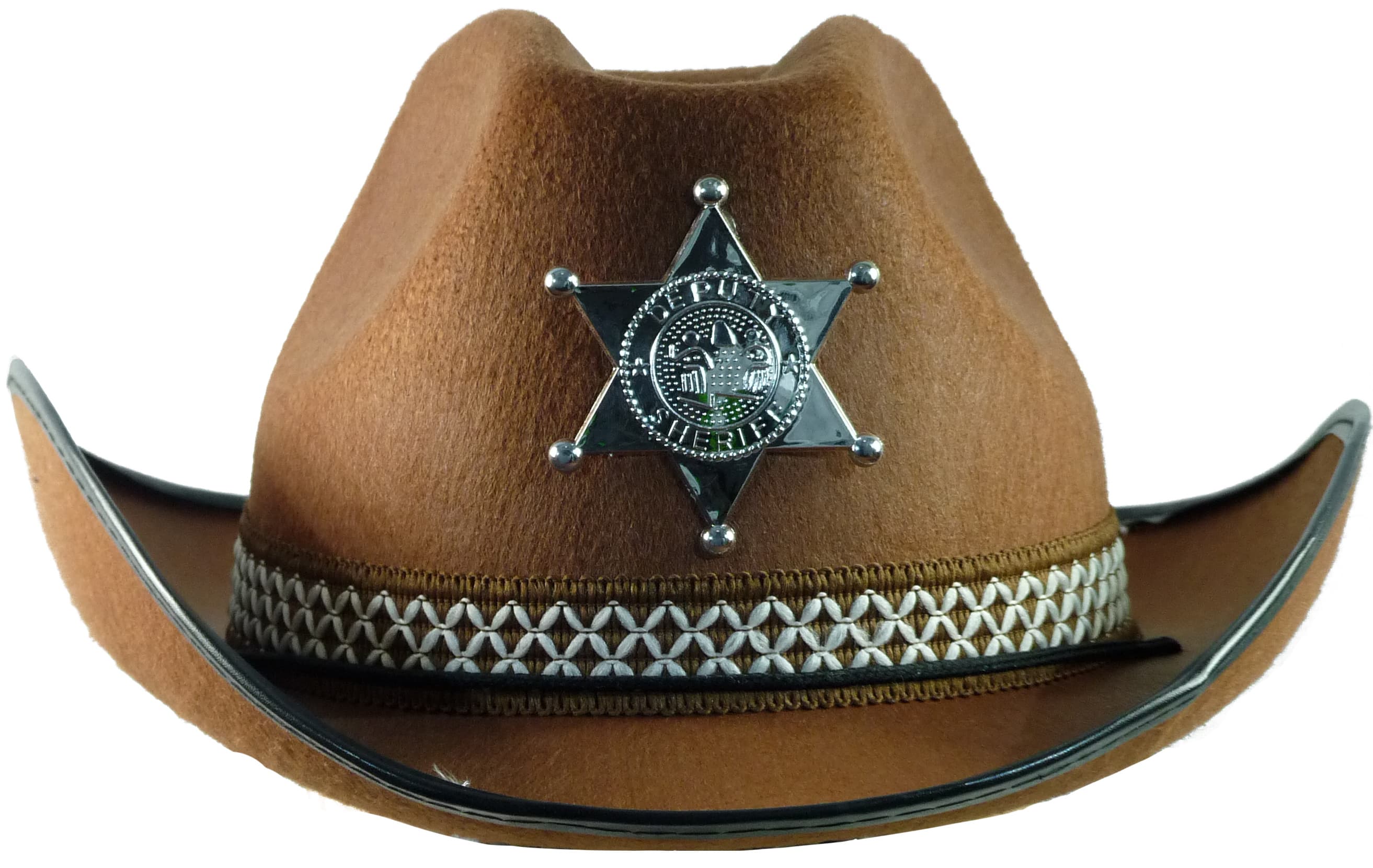 Makotex - KINDER COWBOYHUT STERN BRAUN  993988039
