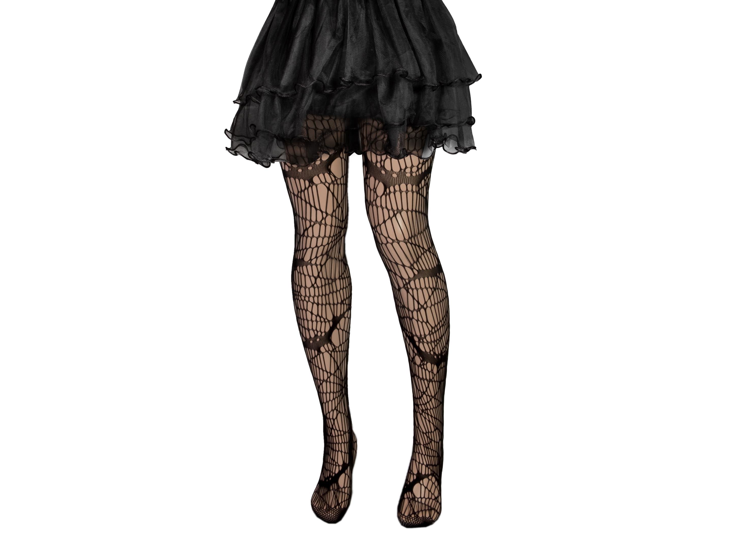 Makotex - Halloween Strumpfhose Spinnen 990984639