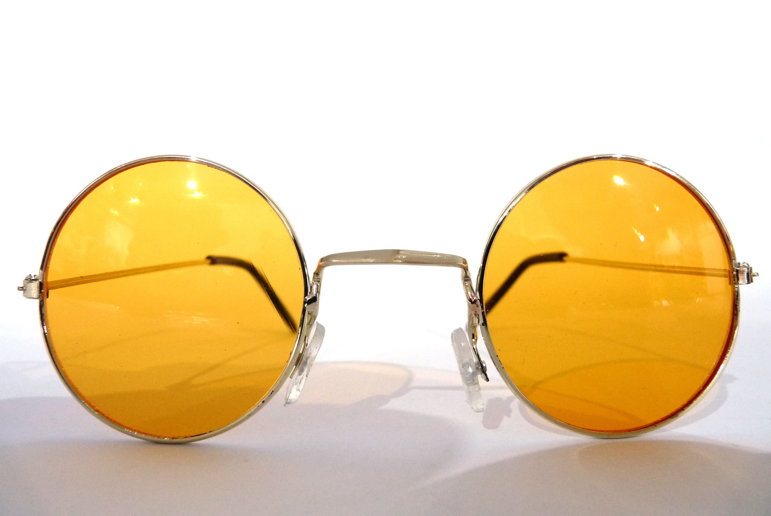 Makotex - BRILLE HIPPIE GELB  999987569-1
