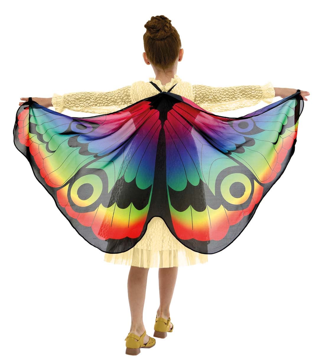 Makotex - Umhang Schmetterling Kinder