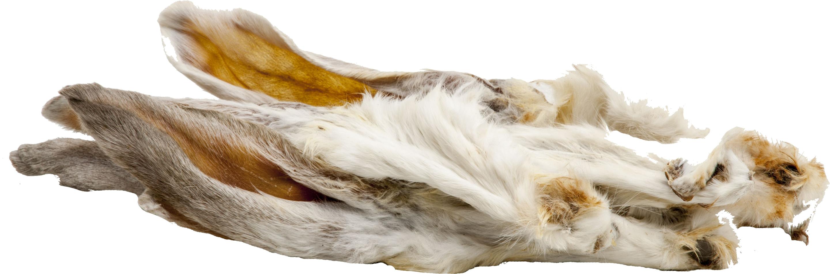 Classic Dog Snack Kaninchenohren mit Fell
