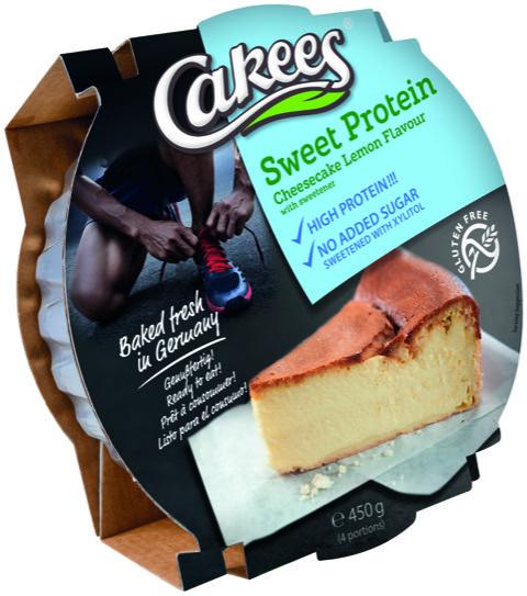 Cakees Sweet Protein Kuchen