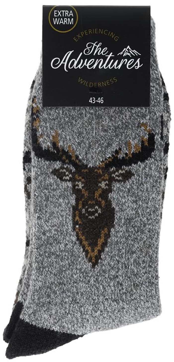 Herren Thermo Socken Hirsch
