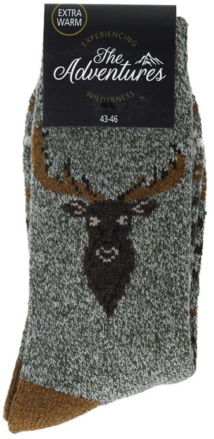 Herren Thermo Socken Hirsch