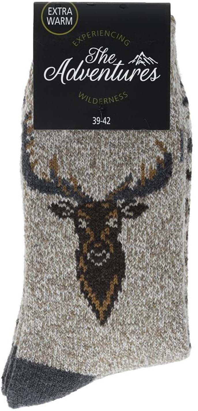 Herren Thermo Socken Hirsch